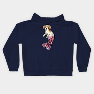 Beagle Mermaid Kids Hoodie